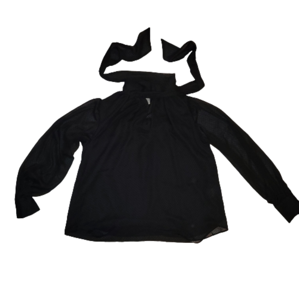 H&M BLACK BLOUSE / SHIRT